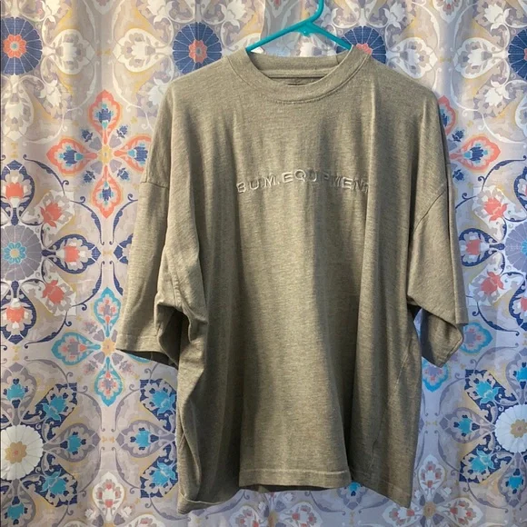 B.U.M. Equipment Gray Tee - Picture 3 of 4